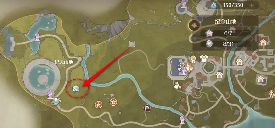 《无限暖暖》世界巡游12号拍照打卡点位置