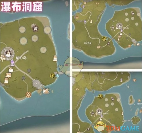 《无限暖暖》花焰群岛烟花筒位置大全