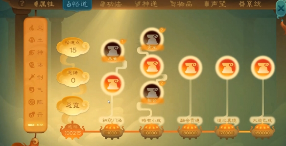 《觅仙途》炼器配方表一览