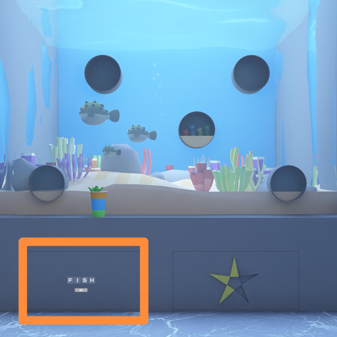 《Escape Room：圣诞节》水族馆通关攻略图文详情