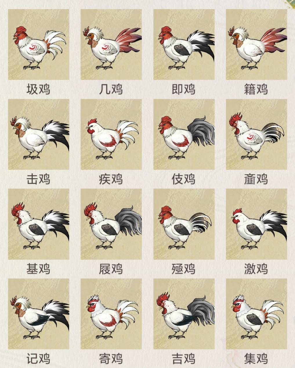 《华夏千秋》鸡舍位置图详解