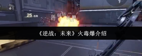 《逆战：未来》火毒爆介绍