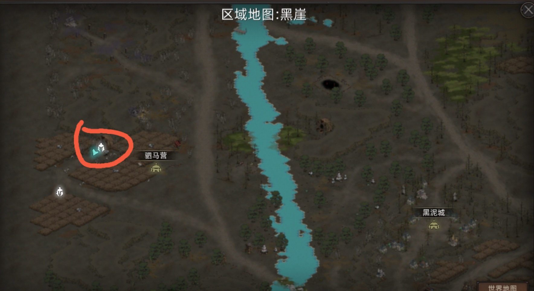 《部落与弯刀》深邃地牢位置介绍