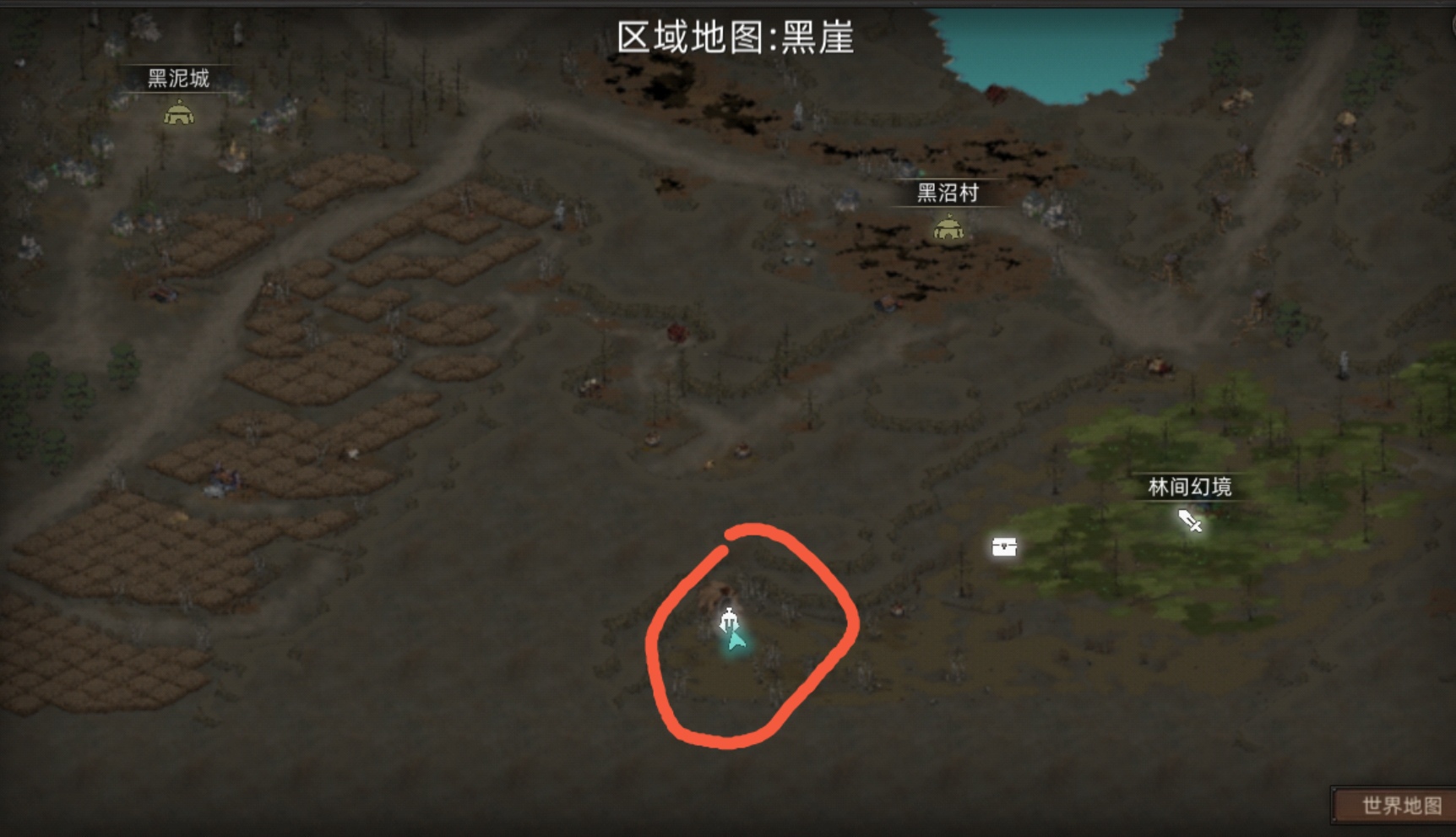 《部落与弯刀》深邃地牢位置介绍