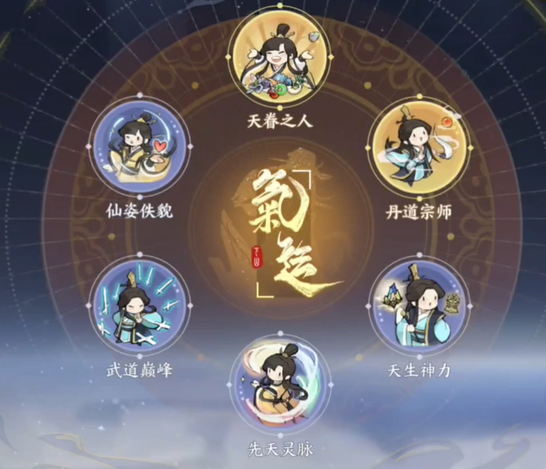 《掌门下山》先天灵脉介绍