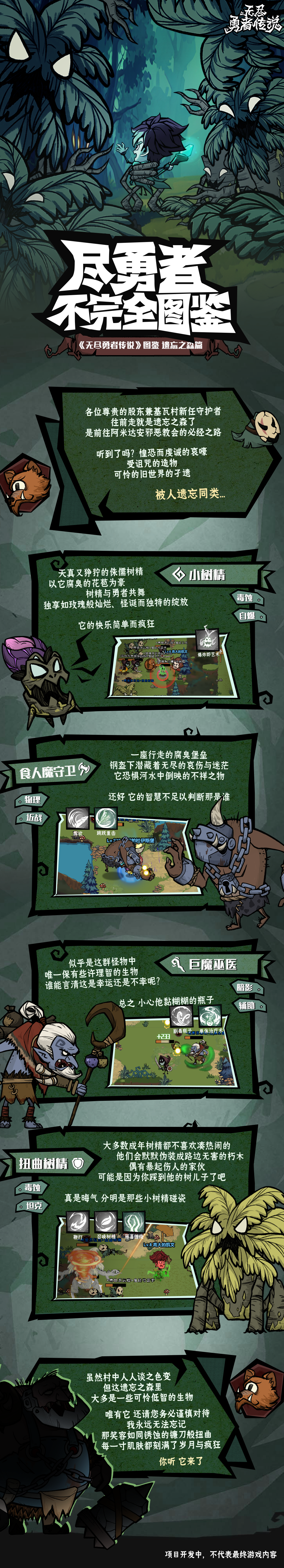 《无尽勇者传说》遗忘之森篇图鉴