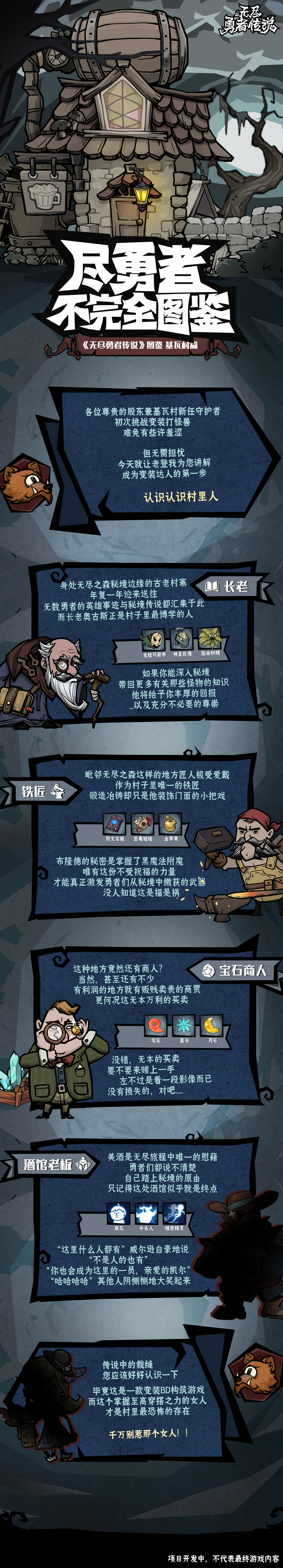 《无尽勇者传说》基瓦村篇图鉴